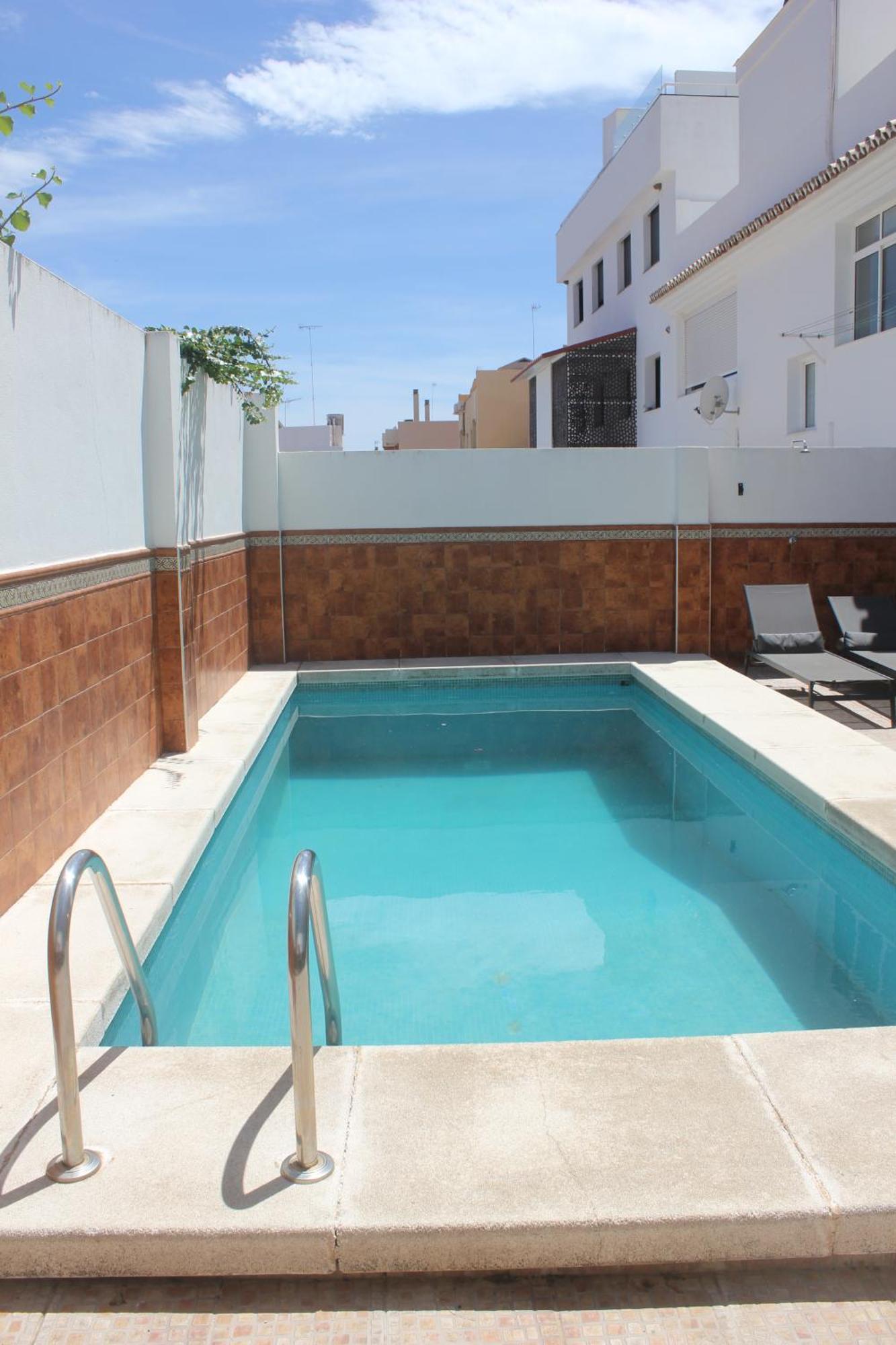 Apartamento Con Piscina En Ciudad Jardin 马拉加 外观 照片